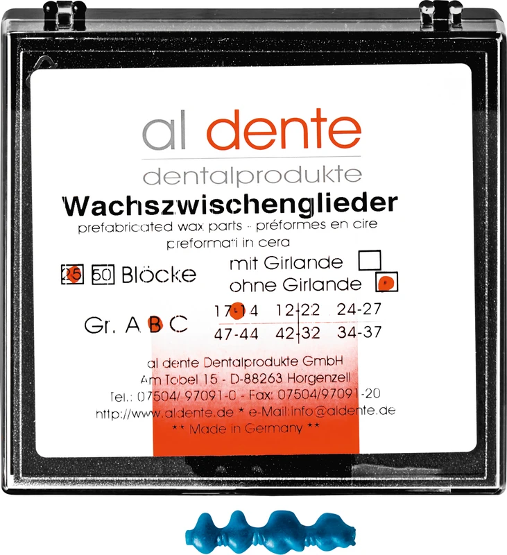 Voksblokker uten girlander