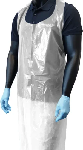 PE-engangsforklær blokkert