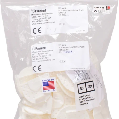 PAN Index-Trays dento-faziales analysesystem