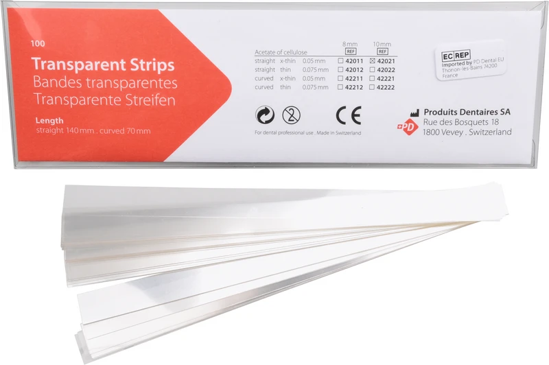 Gjennomsiktige strimler