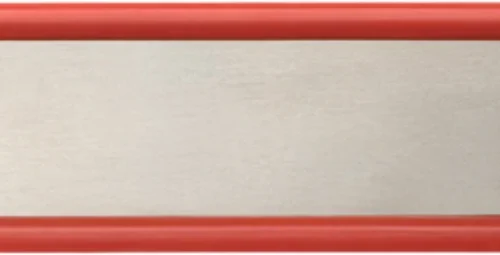 Merkeskilt Steri-Wash-Tray