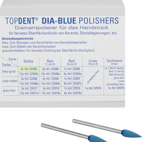 TOPDENT DIA-BLUE-polerer