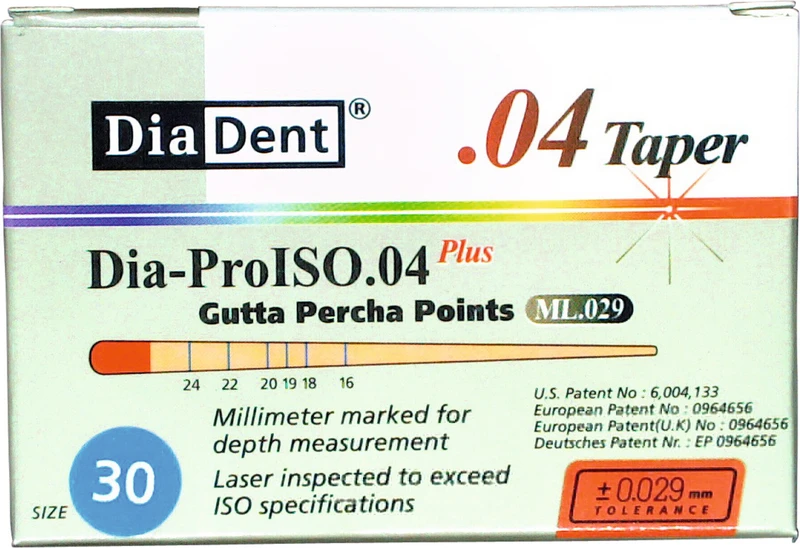 DiaDent® Dia-Pro guttaperka-spisser
