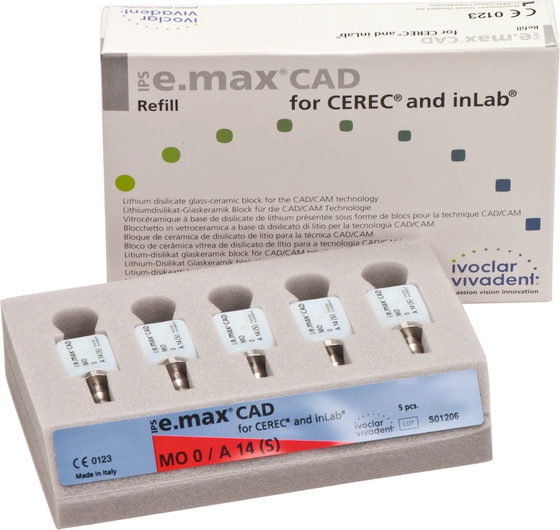 IPS e.max CAD Abutment-løsninger for CEREC/inLab