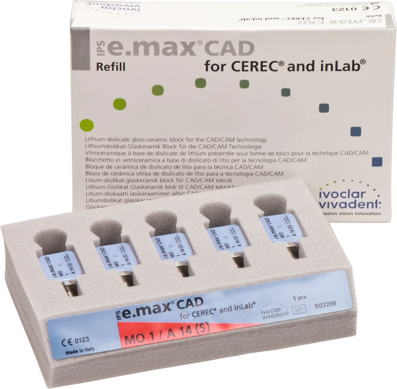IPS e.max CAD Abutment-løsninger for CEREC/inLab