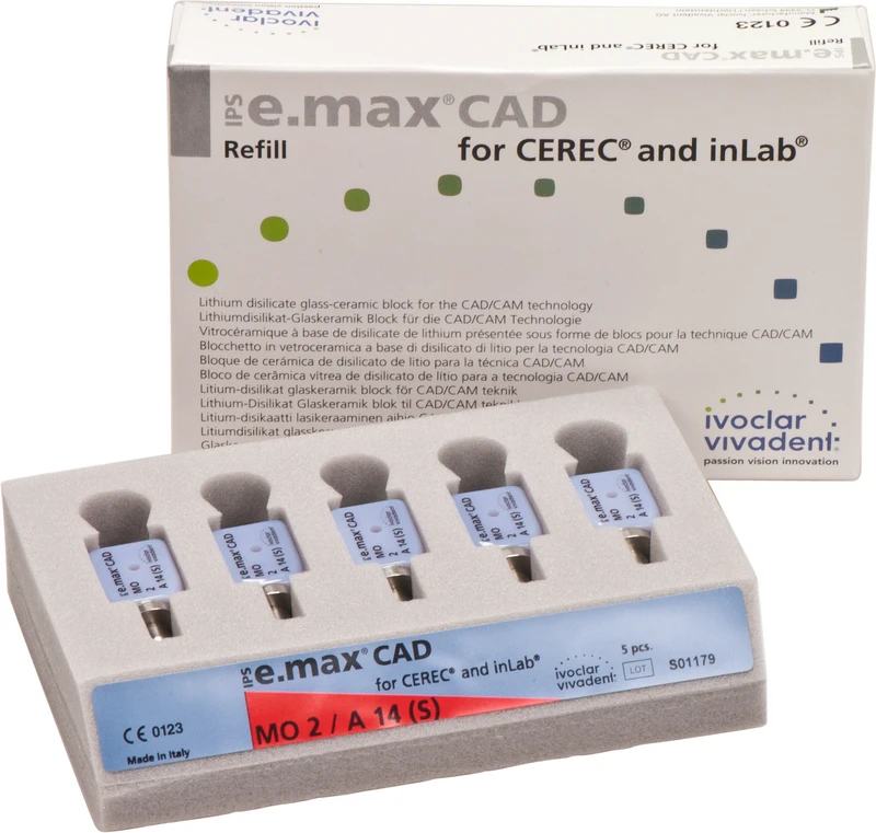 IPS e.max CAD Abutment-løsninger for CEREC/inLab