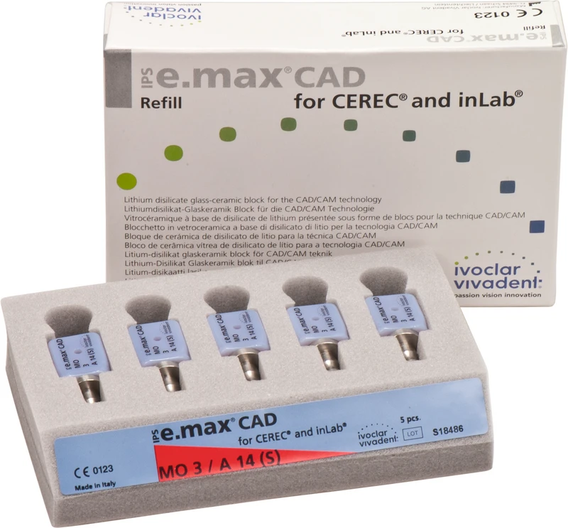 IPS e.max CAD Abutment-løsninger for CEREC/inLab