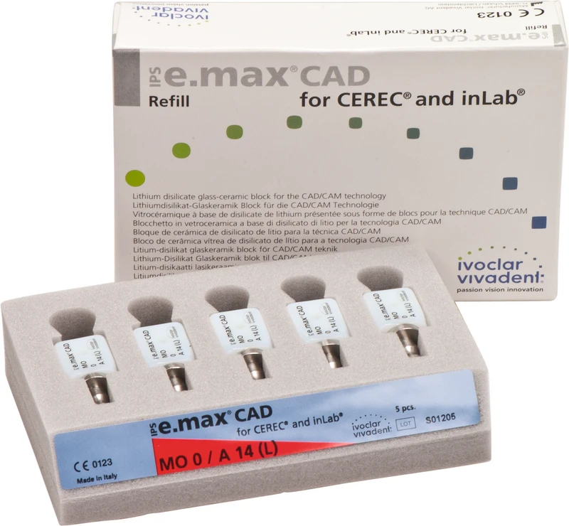 IPS e.max CAD Abutment-løsninger for CEREC/inLab