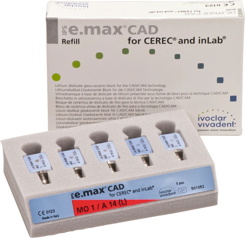 IPS e.max CAD Abutment-løsninger for CEREC/inLab