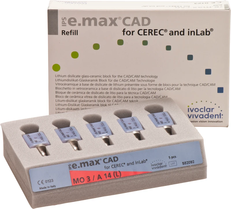 IPS e.max CAD Abutment-løsninger for CEREC/inLab