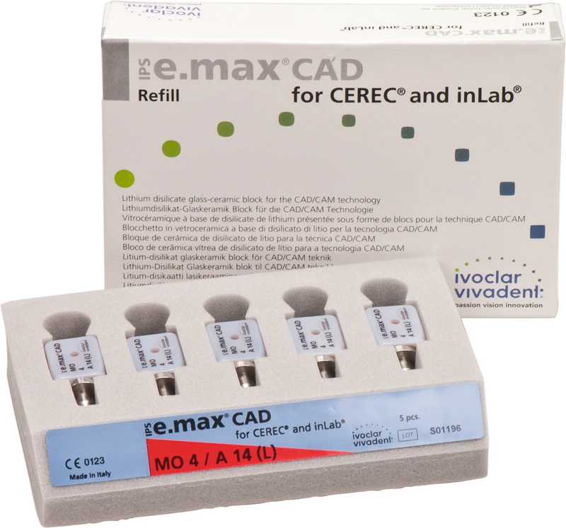 IPS e.max CAD Abutment-løsninger for CEREC/inLab