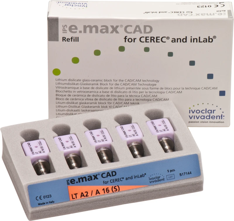 IPS e.max CAD Abutment-løsninger for CEREC/inLab