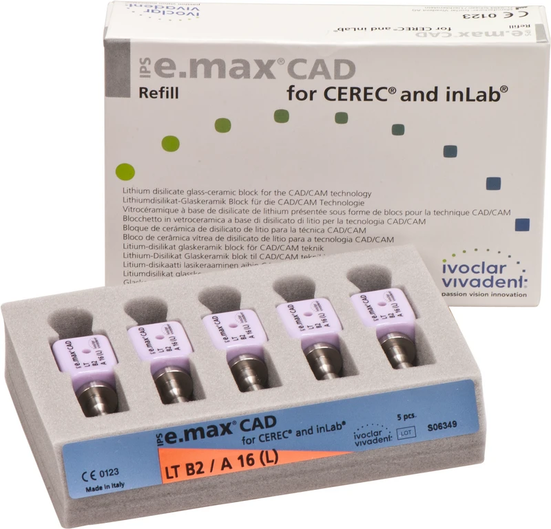 IPS e.max CAD Abutment-løsninger for CEREC/inLab