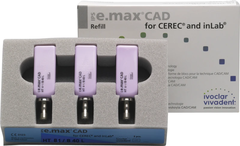 IPS e.max CAD Veneering Solutions for CEREC/inLab
