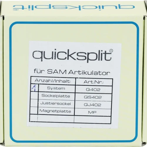 SAM artikulatorer Quicksplit System