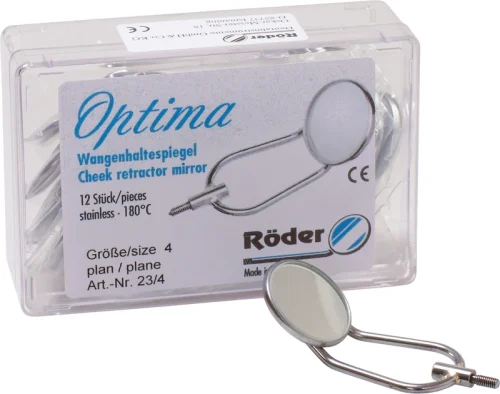 Munnspeil kinnholder