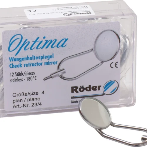 Munnspeil kinnholder