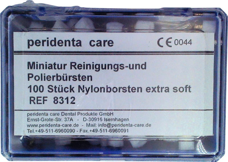 Miniatyr rengjørings- & poleringsbørster