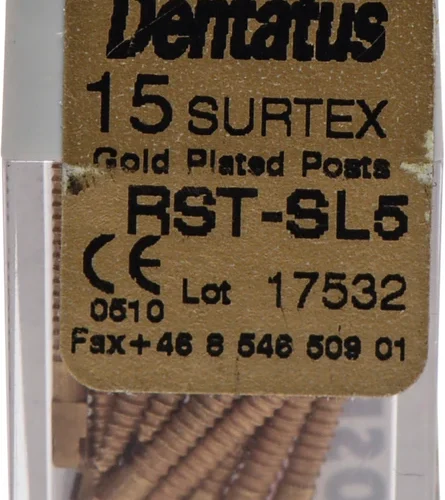 Classic Surtex forgylte rotstifter