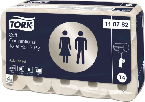 TORK® Ekstra myke toalettpapirruller