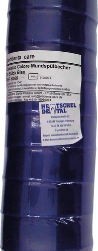 Farget munnvannskopp