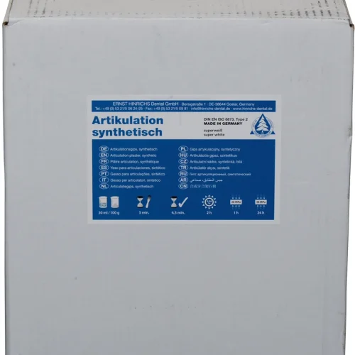 Artikulasjonsgips - syntetisk