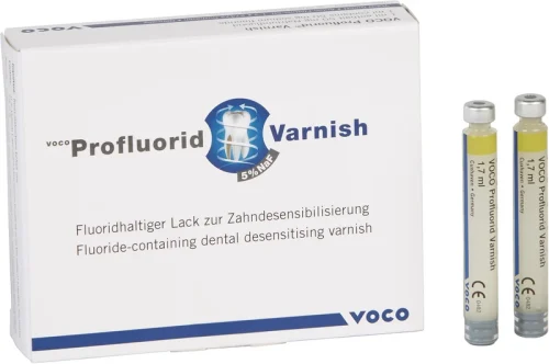 Profluorid® Lakk, 5 x 1,7 ml, sylinderampuller, melon