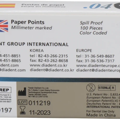 DiaDent® Dia-Pro papirspisser