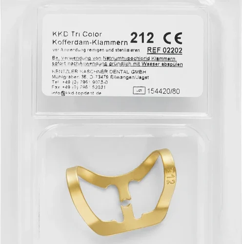 KKD® kofferdamklemmer triColor Antireflect