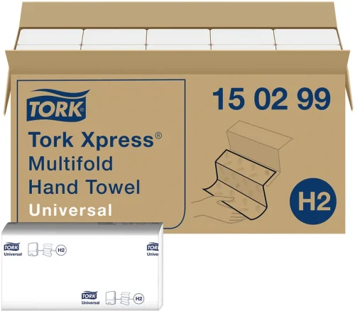 TORK® Xpress® Multifold (Interfold) Håndklær H2 System