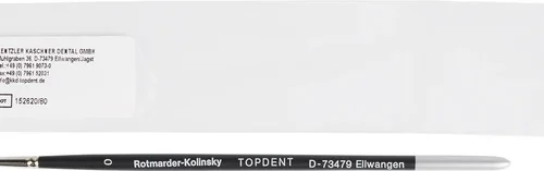 TOPDENT Pinsel Rotmarder Kolinsky