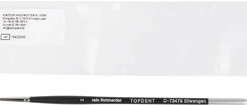 TOPDENT Pinsel Rotmarder Kolinsky