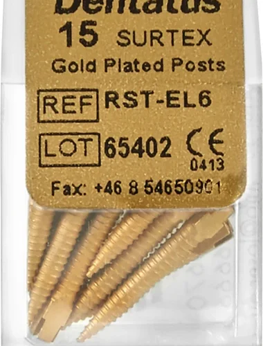 Classic Surtex forgylte rotstifter