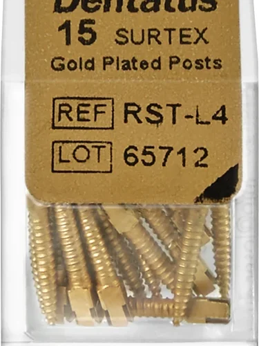 Classic gullbelagte Surtex-rotstolper