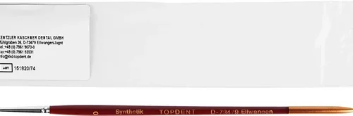 TOPDENT pensel syntetisk hår