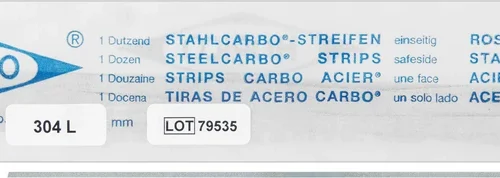 Stahlcarbo®-strimler med åpning