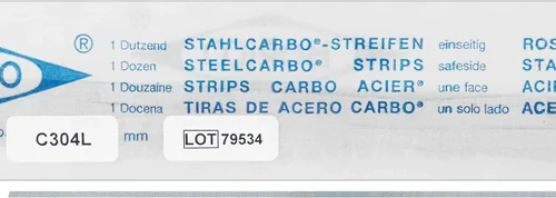 Stahlcarbo®-strimler med åpning