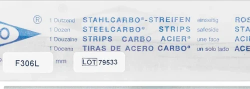 Stahlcarbo®-strimler med åpning