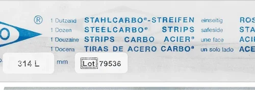 Stahlcarbo®-strimler med åpning