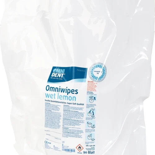 Omniwipes våte sitron