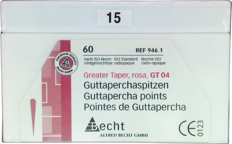 Guttapercha-spisser rosa Greater Taper