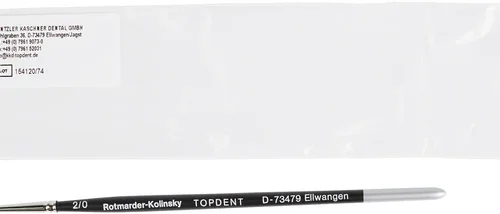 TOPDENT Pinsel Rotmarder Kolinsky