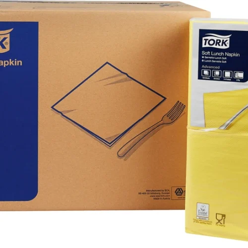 TORK® Soft lunsjservietter (1/4 fold)