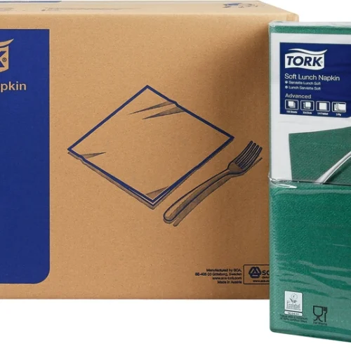 TORK® Soft lunsjservietter (1/4 fold)