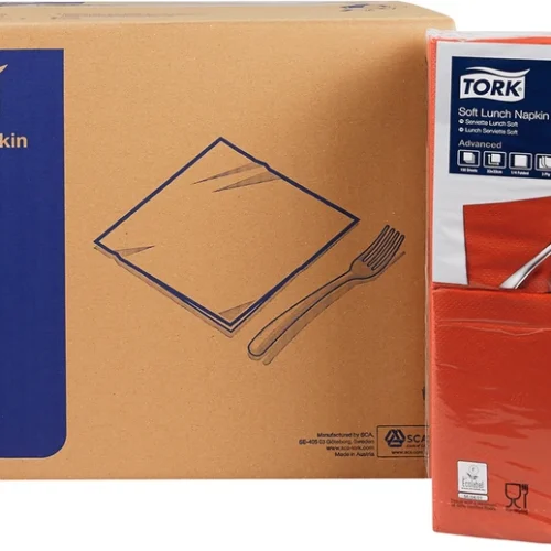 TORK® Soft lunsjservietter (1/4 fold)
