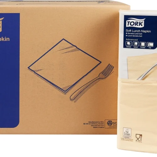 TORK® Soft lunsjservietter (1/4 fold)
