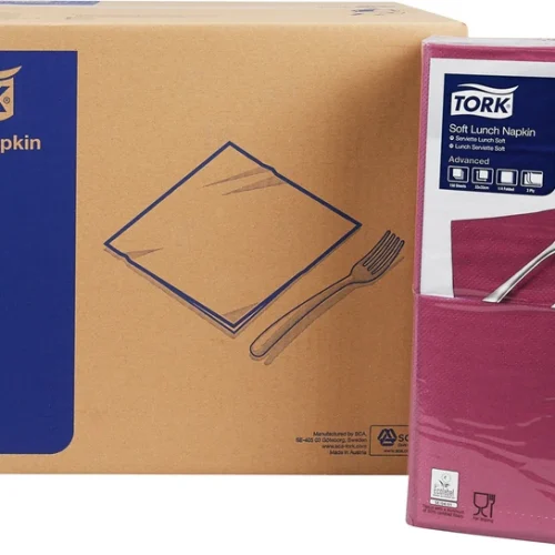 TORK® Soft lunsjservietter (1/4 fold)
