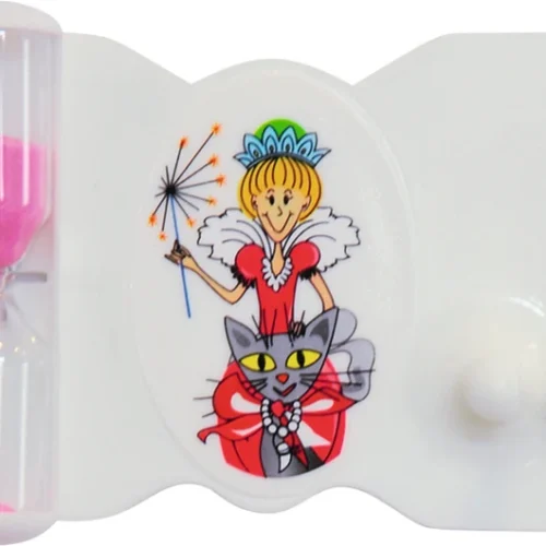 Tannbørsteholder med klokke