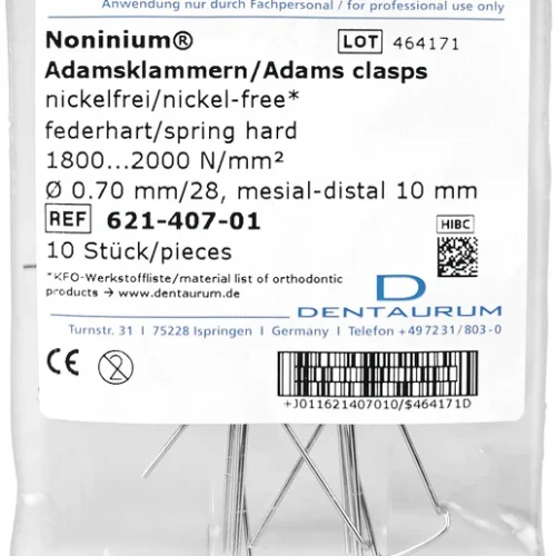 Noninium® Adamsklammer