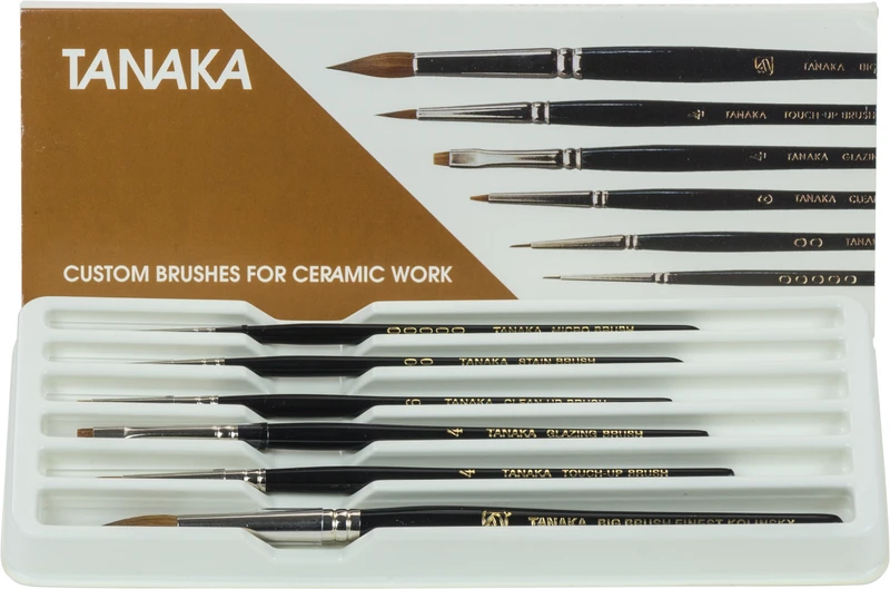Original TANAKA-børste for dentalkeramikk